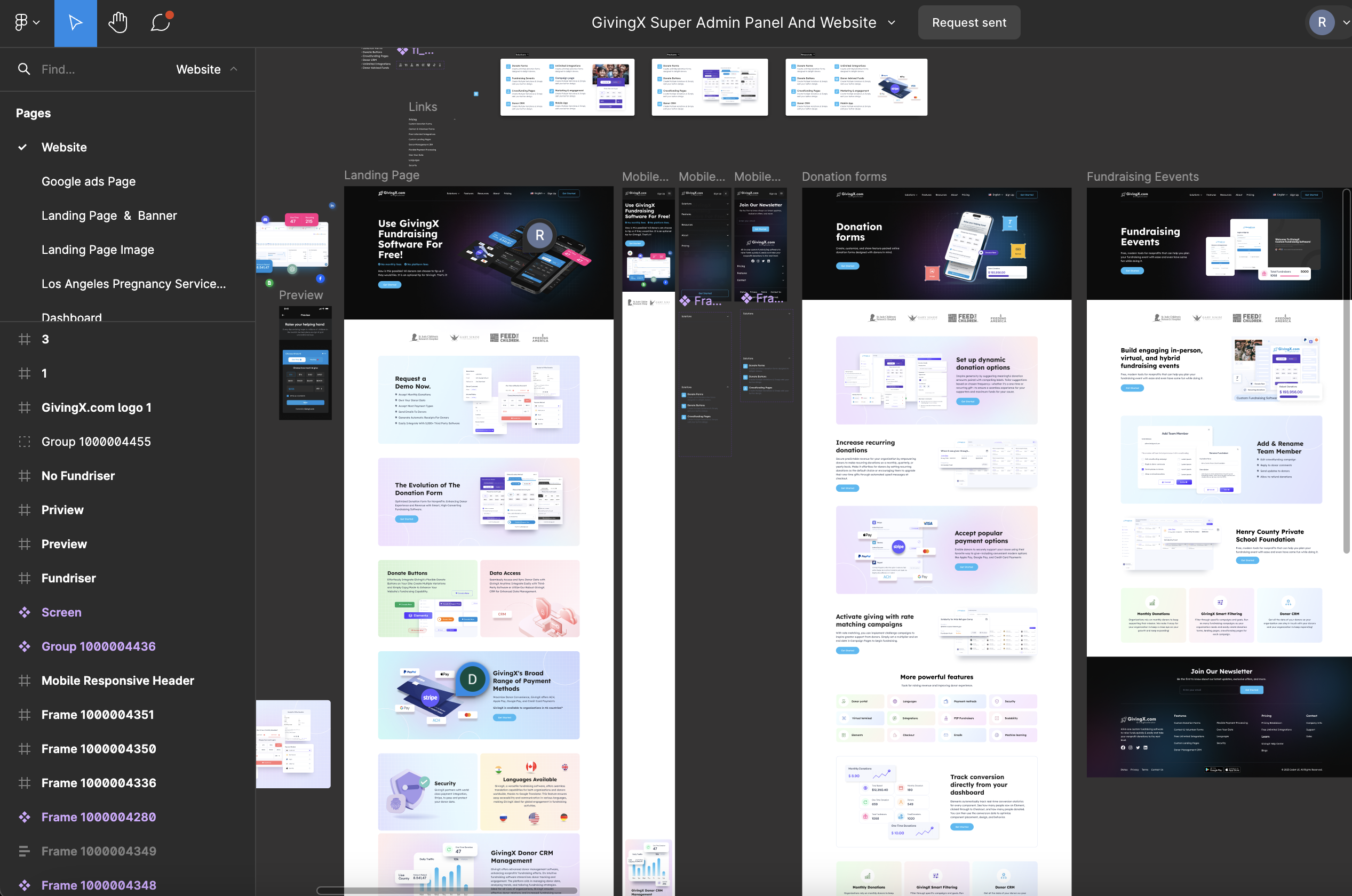 web design needs in The Woodlands - Figma Designs Graphic Example